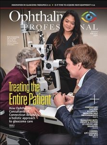 Thumbnail for Ophthalmic Consultants of Connecticut Featured in Cover Story for Patient Care in Ophthalmic Professional Magazine